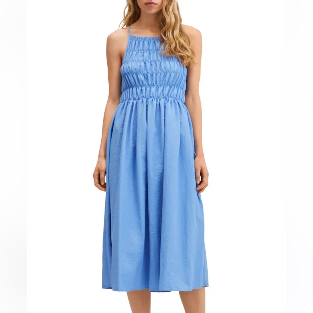 Mango blue dress 👗 - Picture 2 of 5